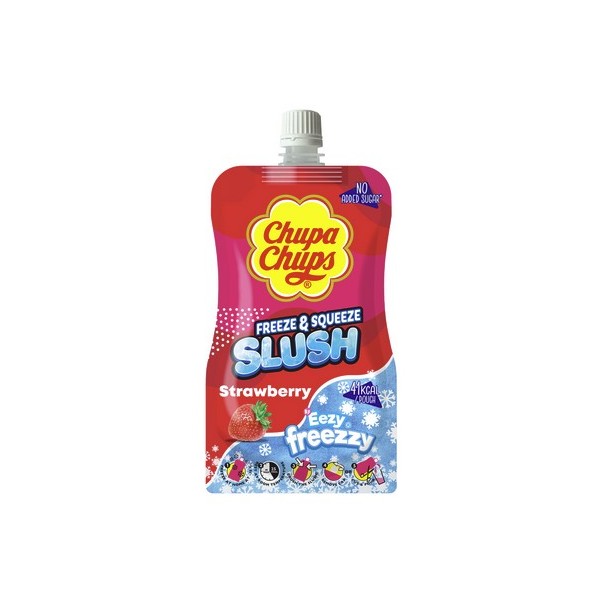 Grossiste Chupa Chups Eezy Freezzy - Slush Pouch Fraise